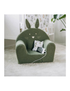 BN-84706,Fotoliu din burete, Bubaba, Bunny, Pentru copii, 9 luni-5 ani, Green 2