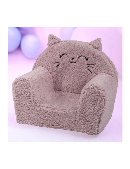 BN-84683,Fotoliu din burete, Bubaba, Cozy Kitty, Pentru copii, 9 luni-5 ani, Pink