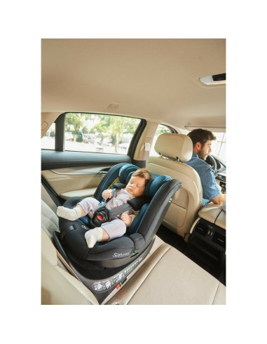 BN-8420421090602,Scaun auto, Be Cool, Saturn I-Size, Rotire 360 grade, 40 - 150 cm, 0 - 36 kg, Cu Isofix si picior stabilizator,