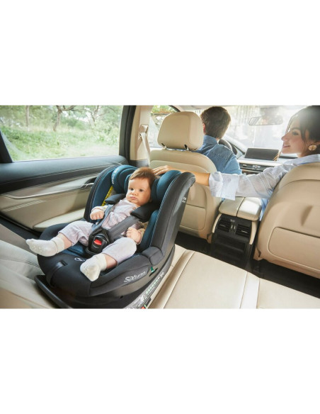 BN-8420421090602,Scaun auto, Be Cool, Saturn I-Size, Rotire 360 grade, 40 - 150 cm, 0 - 36 kg, Cu Isofix si picior stabilizator,