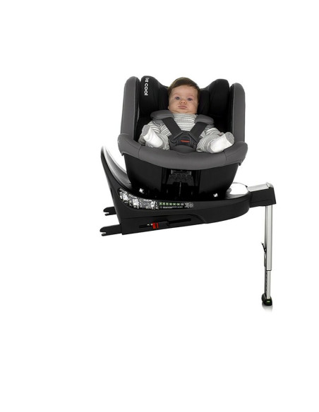 BN-8420421090602,Scaun auto, Be Cool, Saturn I-Size, Rotire 360 grade, 40 - 150 cm, 0 - 36 kg, Cu Isofix si picior stabilizator,