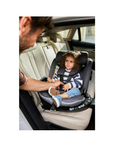 BN-8420421092736,Scaun auto, Be Cool, Wagon I-Size, Rotire 360 grade, 40 - 150 cm, 0 - 36 kg, Cu Isofix si picior stabilizator, 