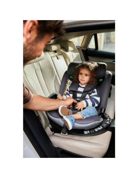 BN-8420421092736,Scaun auto, Be Cool, Wagon I-Size, Rotire 360 grade, 40 - 150 cm, 0 - 36 kg, Cu Isofix si picior stabilizator, 