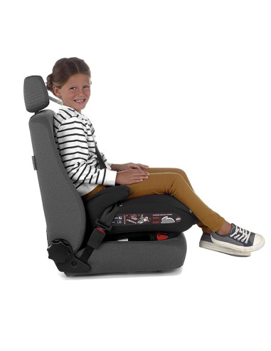 BN-8420421090756,Inaltator auto, Be Cool, Boosty I-size, 125- 150 cm, Cu sistem de reglare treptata a inaltimii, Instalare cu si