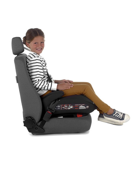 BN-8420421090756,Inaltator auto, Be Cool, Boosty I-size, 125- 150 cm, Cu sistem de reglare treptata a inaltimii, Instalare cu si