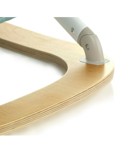 BN-8420421090923,Balansoar, Jane, Kalm, Pliabil, Cu bara de jucarii si spatar reglabil, Cu baza din lemn, Conform cu standardul 