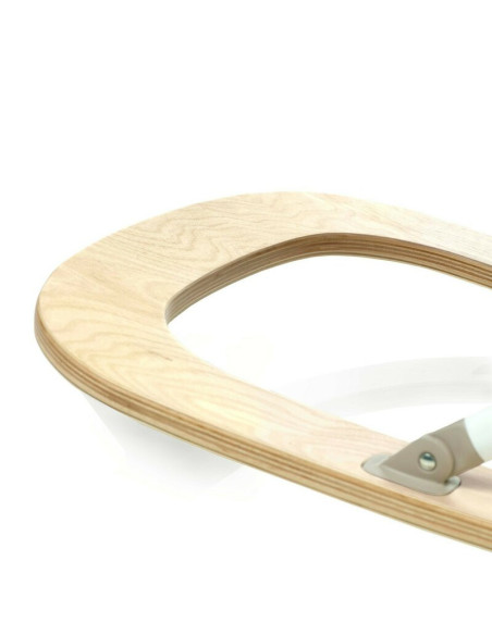 BN-8420421090923,Balansoar, Jane, Kalm, Pliabil, Cu bara de jucarii si spatar reglabil, Cu baza din lemn, Conform cu standardul 