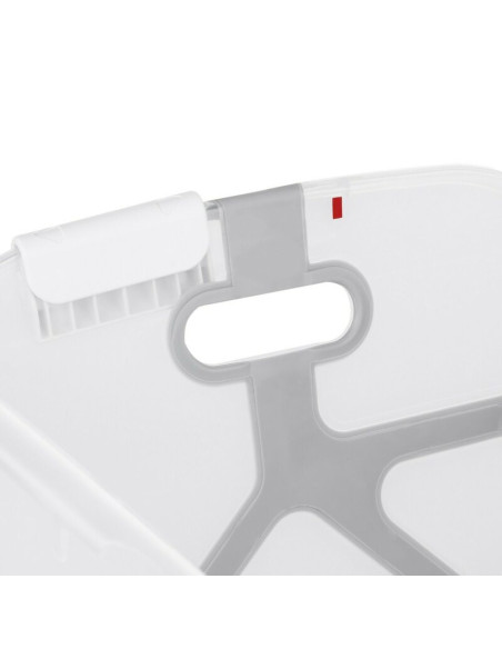 BN-8420421090916,Cadita de baie cu pliere ultra-compacta, Jane, Oasis, Cu doua manere, 68 x 42 x 26 cm, Conform cu standardul eu