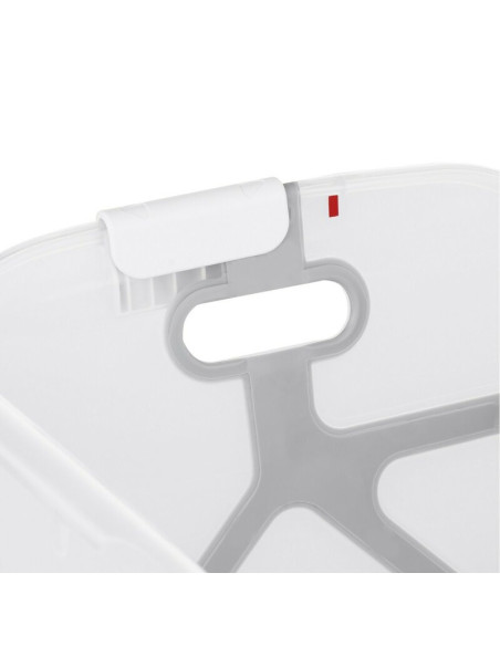 BN-8420421090916,Cadita de baie cu pliere ultra-compacta, Jane, Oasis, Cu doua manere, 68 x 42 x 26 cm, Conform cu standardul eu