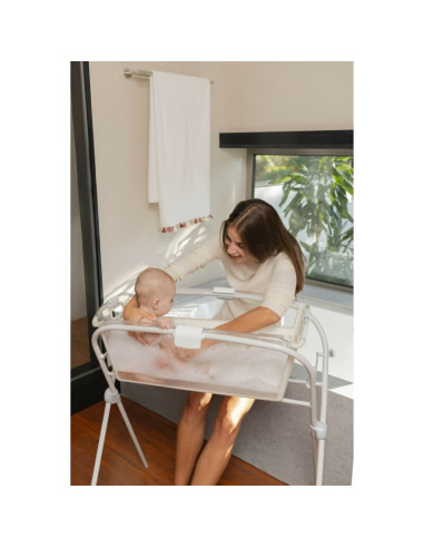 BN-8420421090916,Cadita de baie cu pliere ultra-compacta, Jane, Oasis, Cu doua manere, 68 x 42 x 26 cm, Conform cu standardul eu