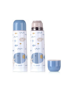 BN-8420421079843,Termons pentru lichide, Jane, Din otel inoxidabil, 500 ml, Fara BPA, Lazuli Blue