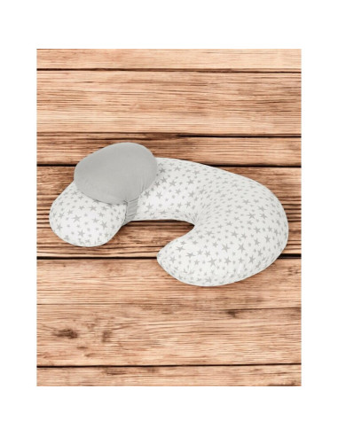 BN-8420421086025,Perna pentru alaptare, Jane, Ergonomica, Cu husa detasabila si lavabila si pernuta suplimentara, Umpluta cu bil