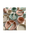 BN-8420421089323,Set de masa, Jane, Din silicon, 2 piese, Cu bol si lingurita, BPA Free, Pale