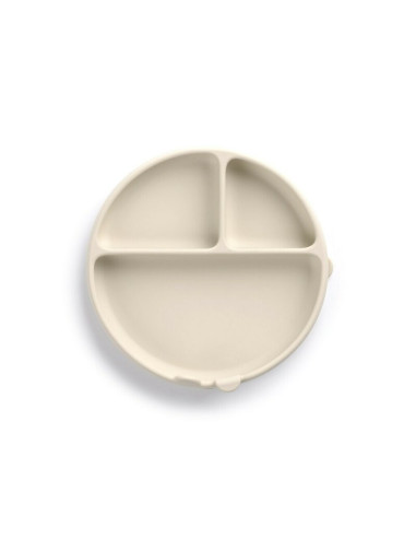 BN-8420421089521,Farfurie BLW, Din silicon, Cu ventuze, 17 x 17 x 4 cm, BPA Free, Sand BN-8420421089521,Farfurie BLW, Din silicon, Cu ventuze, 17 x 17 x 4 cm, BPA Free, Sand