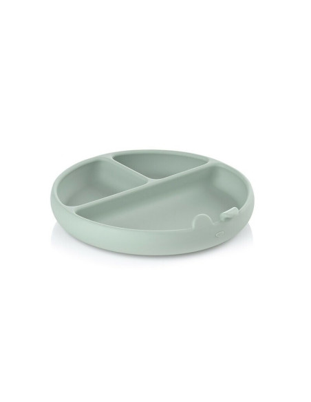BN-8420421089354,Farfurie BLW, Din silicon, Cu ventuze, 17 x 17 x 4 cm, BPA Free, Mint BN-8420421089354,Farfurie BLW, Din silicon, Cu ventuze, 17 x 17 x 4 cm, BPA Free, Mint