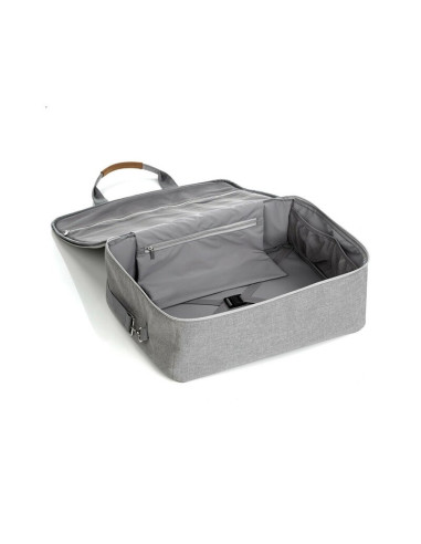 BN-8420421089248,Geanta de voiaj spital, Jane, Cu compartiment impermeabil, 41 x 50 x 7 cm, Dim Grey