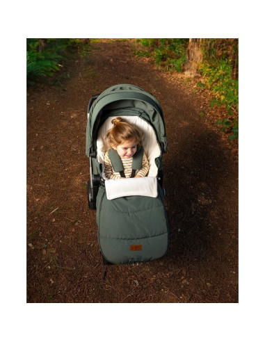 BN-8420421091517,Sac de iarna, Jane, Dart, Pentru carucior, Universal, 13 x 45 x 93 cm, Material exterior hidrofug, Botanic