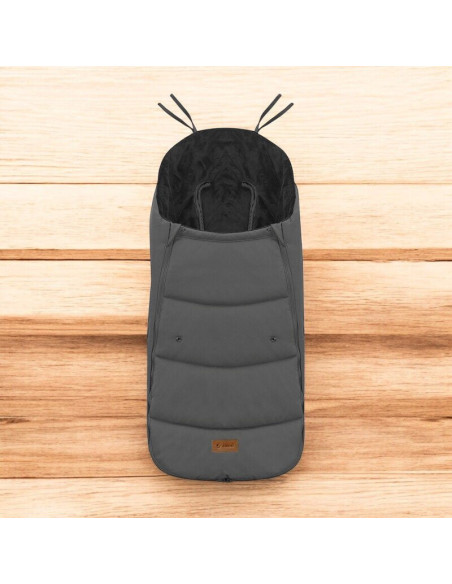 BN-8420421092590,Sac de iarna, Jane, Dart, Pentru carucior, Universal, 13 x 45 x 93 cm, Material exterior hidrofug, Coal