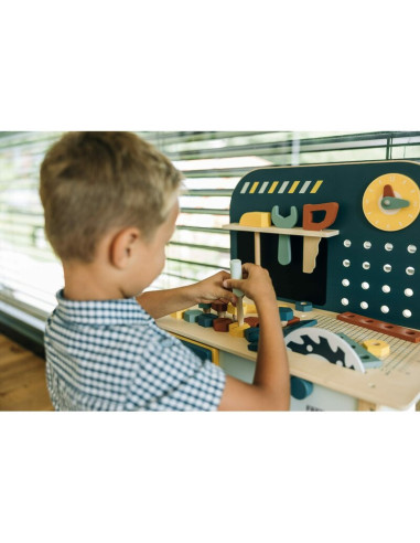 BN-85154,Banc de lucru, Free2Play, My first wooden Work Bench, Cu diverse unelte si accesorii, Pliabil, 55 x 28,5 x 85 cm, 36 lu BN-85154,Banc de lucru, Free2Play, My first wooden Work Bench, Cu diverse unelte si accesorii, Pliabil, 55 x 28,5 x 85 cm, 36 lu
