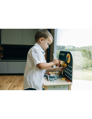 BN-85154,Banc de lucru, Free2Play, My first wooden Work Bench, Cu diverse unelte si accesorii, Pliabil, 55 x 28,5 x 85 cm, 36 lu BN-85154,Banc de lucru, Free2Play, My first wooden Work Bench, Cu diverse unelte si accesorii, Pliabil, 55 x 28,5 x 85 cm, 36 lu