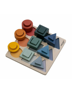 BN-85109,Puzzle copii, Free2Play, Din lemn, Cu sortare forme, Incurajeaza imaginatia, Dezvolta abilitatile motorii fine si coord 2
