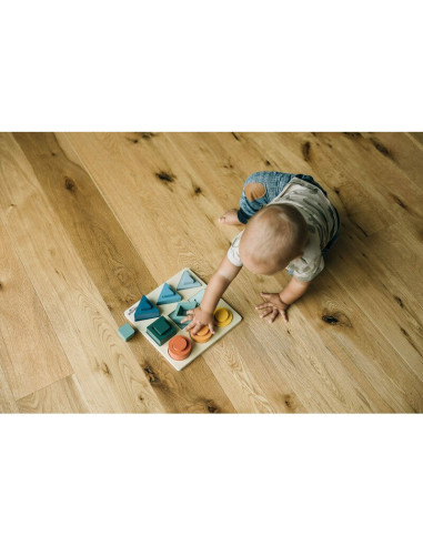 BN-85109,Puzzle copii, Free2Play, Din lemn, Cu sortare forme, Incurajeaza imaginatia, Dezvolta abilitatile motorii fine si coord