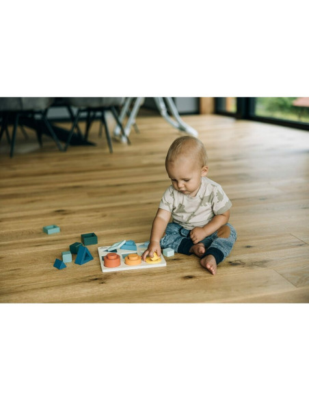 BN-85109,Puzzle copii, Free2Play, Din lemn, Cu sortare forme, Incurajeaza imaginatia, Dezvolta abilitatile motorii fine si coord