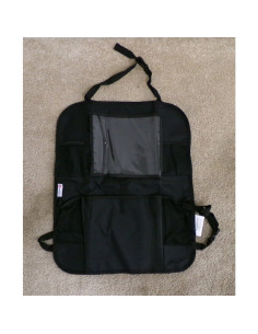 BN-849900,Organizator auto, Petite&Mars, Cu suport pentru tableta, Cu multiple buzunare, Black 2