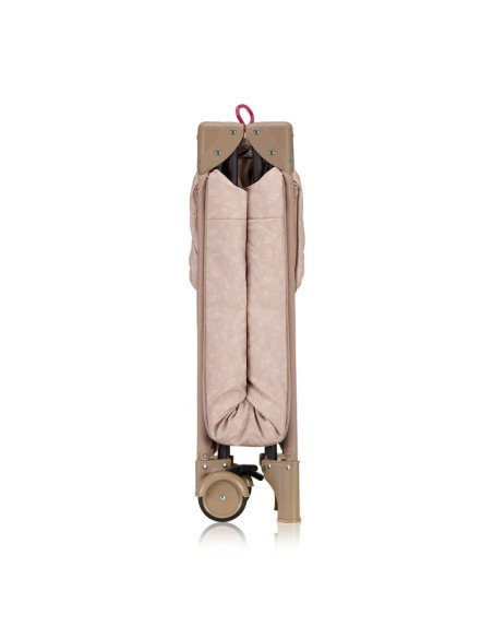 BN-LO-JASMIN_EASY_FOLD_BEIGE_SAND,Patut pliant, Lionelo, Jasmin Easy Fold, Pana la 15 kg, Usor de pliat, Cu doua nivele, Cu salt