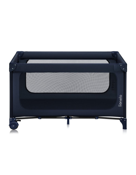 BN-LO-JASMIN_EASY_FOLD_BLUE_NAVY,Patut pliant, Lionelo, Jasmin Easy Fold, Pana la 15 kg, Usor de pliat, Cu doua nivele, Cu salte