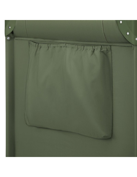 BN-LO-JASMIN_EASY_FOLD_GREEN_OLIVE,Patut pliant, Lionelo, Jasmin Easy Fold, Pana la 15 kg, Usor de pliat, Cu doua nivele, Cu sal