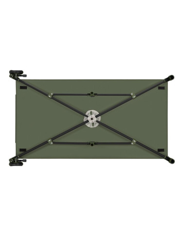 BN-LO-JASMIN_EASY_FOLD_GREEN_OLIVE,Patut pliant, Lionelo, Jasmin Easy Fold, Pana la 15 kg, Usor de pliat, Cu doua nivele, Cu sal