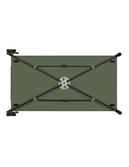 BN-LO-JASMIN_EASY_FOLD_GREEN_OLIVE,Patut pliant, Lionelo, Jasmin Easy Fold, Pana la 15 kg, Usor de pliat, Cu doua nivele, Cu sal