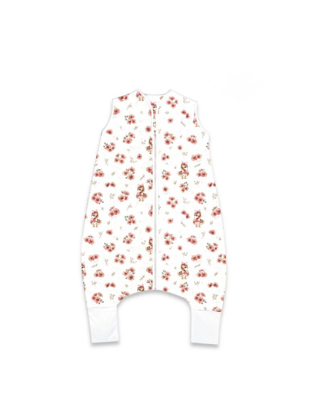 BN-6426972026970,Sac de dormit, MimiNu, Cu picioruse, De iarna, Din bumbac certificat Oeko Tex Standard 100, Cu fermoar pe mijlo