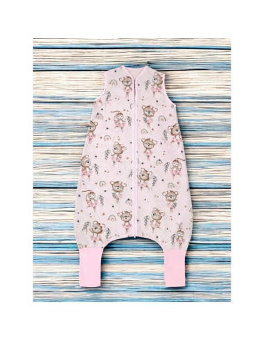 BN-6426972026994,Sac de dormit, MimiNu, Cu picioruse, De iarna, Din bumbac certificat Oeko Tex Standard 100, Cu fermoar pe mijlo BN-6426972026994,Sac de dormit, MimiNu, Cu picioruse, De iarna, Din bumbac certificat Oeko Tex Standard 100, Cu fermoar pe mijlo