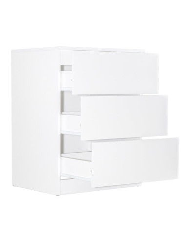 BN-6426972027014,Comoda, Qmini, Wladi, Cu masa pentru infasat demontabila, Cu 3 sertare, Din pal+placa HDF, Alb