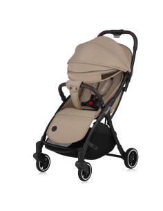 BN-LO-JULIE_ONE_BEIGE_SAND,Carucior sport, Lionelo, Julie One, De la nastere, Greutate redusa, Cu accesorii, Cadru din aluminiu, 2