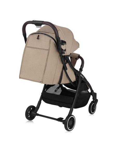 BN-LO-JULIE_ONE_BEIGE_SAND,Carucior sport, Lionelo, Julie One, De la nastere, Greutate redusa, Cu accesorii, Cadru din aluminiu,