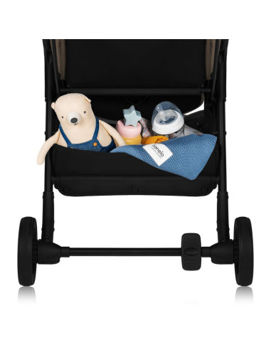 BN-LO-JULIE_ONE_BEIGE_SAND,Carucior sport, Lionelo, Julie One, De la nastere, Greutate redusa, Cu accesorii, Cadru din aluminiu,