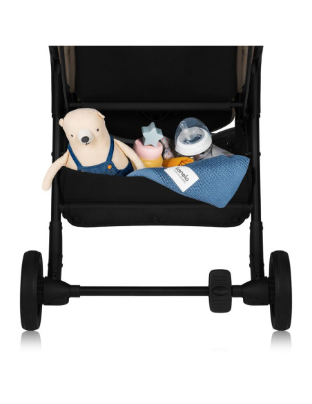 BN-LO-JULIE_ONE_BEIGE_SAND,Carucior sport, Lionelo, Julie One, De la nastere, Greutate redusa, Cu accesorii, Cadru din aluminiu,