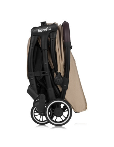 BN-LO-JULIE_ONE_BEIGE_SAND,Carucior sport, Lionelo, Julie One, De la nastere, Greutate redusa, Cu accesorii, Cadru din aluminiu,