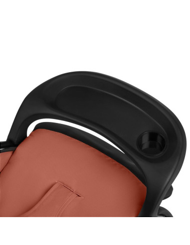 BN-LO-EMMA PLUS_CORAL_PINK,Carucior sport, Lionelo, Emma Plus, Cu tavita, 2 Suporturi pentru pahar, Geanta accesorii, Conform cu
