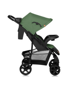 BN-LO-EMMA PLUS_GREEN_EMERALD,Carucior sport, Lionelo, Emma Plus, Cu tavita, 2 Suporturi pentru pahar, Geanta accesorii, Conform 2