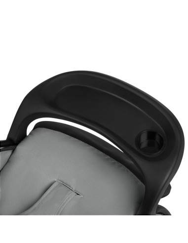 BN-LO-EMMA PLUS_GREY_DOVE,Carucior sport, Lionelo, Emma Plus, Cu tavita, 2 Suporturi pentru pahar, Geanta accesorii, Conform cu 