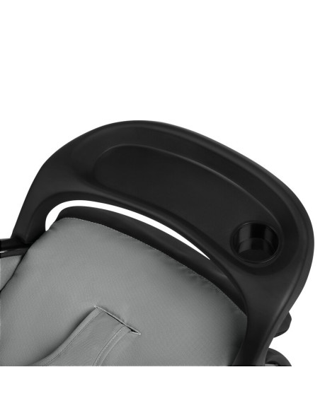 BN-LO-EMMA PLUS_GREY_DOVE,Carucior sport, Lionelo, Emma Plus, Cu tavita, 2 Suporturi pentru pahar, Geanta accesorii, Conform cu 