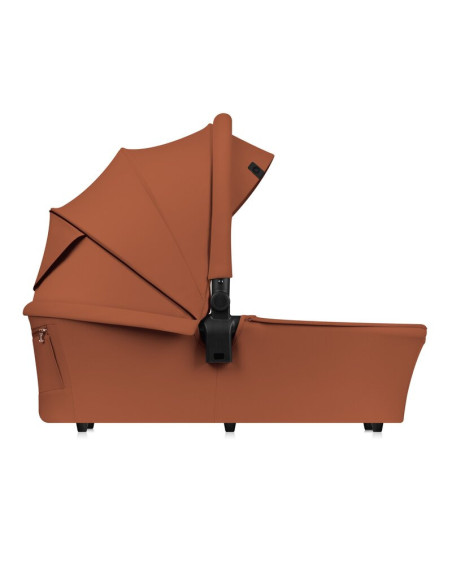 BN-LO-MIKA_PLUS_2IN1_BROWN_RUST,Carucior 2 in 1, Lionelo, Mika Plus, Cadru din aluminiu, Cu landou intarit si salteluta moale, R