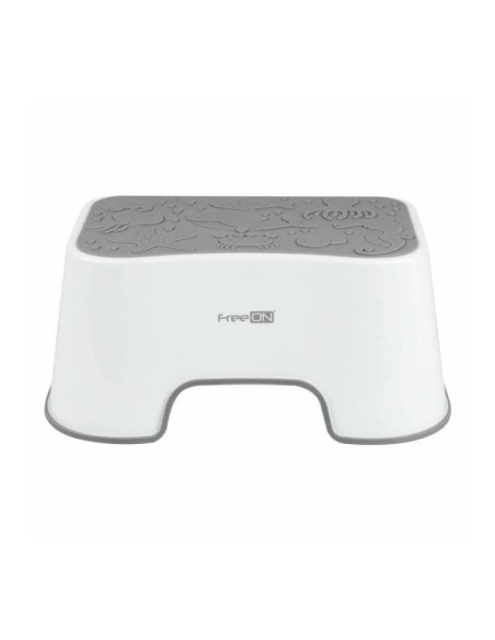 BN-49232,Inaltator de baie, FreeON, Antiderapant, Cu baza antialunecare, 38 x 36 x 16 cm, White/Grey