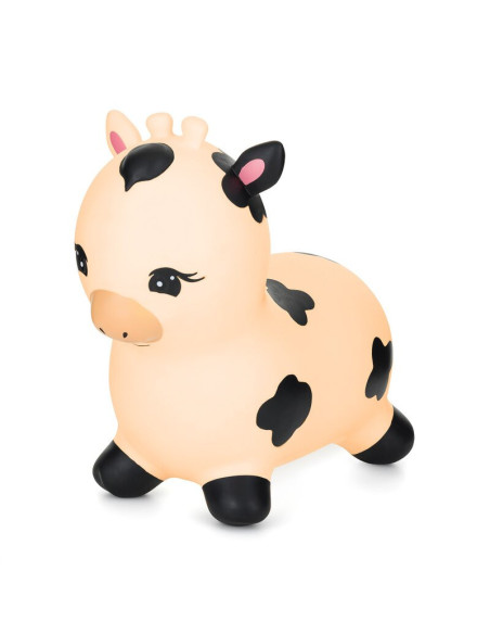 BN-260216,Jumper, Feedo, In forma de vacuta, Cu pompa inclusa, Din cauciuc, Pana la 70 kg, 50x46x23 cm, 36 luni+, Cream BN-260216,Jumper, Feedo, In forma de vacuta, Cu pompa inclusa, Din cauciuc, Pana la 70 kg, 50x46x23 cm, 36 luni+, Cream