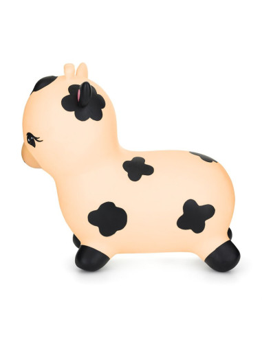 BN-260216,Jumper, Feedo, In forma de vacuta, Cu pompa inclusa, Din cauciuc, Pana la 70 kg, 50x46x23 cm, 36 luni+, Cream BN-260216,Jumper, Feedo, In forma de vacuta, Cu pompa inclusa, Din cauciuc, Pana la 70 kg, 50x46x23 cm, 36 luni+, Cream