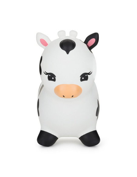 BN-260202,Jumper, Feedo, In forma de vacuta, Cu pompa inclusa, Din cauciuc, Pana la 70 kg, 50x46x23 cm, 36 luni+, White BN-260202,Jumper, Feedo, In forma de vacuta, Cu pompa inclusa, Din cauciuc, Pana la 70 kg, 50x46x23 cm, 36 luni+, White